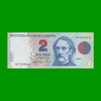 PESOS CONVERTIBLES 1er DISEÑO $2,00, BOT 3017, AÑO 1995, ESTADO EXCELENTE+.-