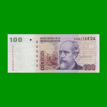 PESOS CONVERTIBLES 2do DISEÑO $100,00, BOT 3761, AÑO 2013, ESTADO EXCELENTE+.-