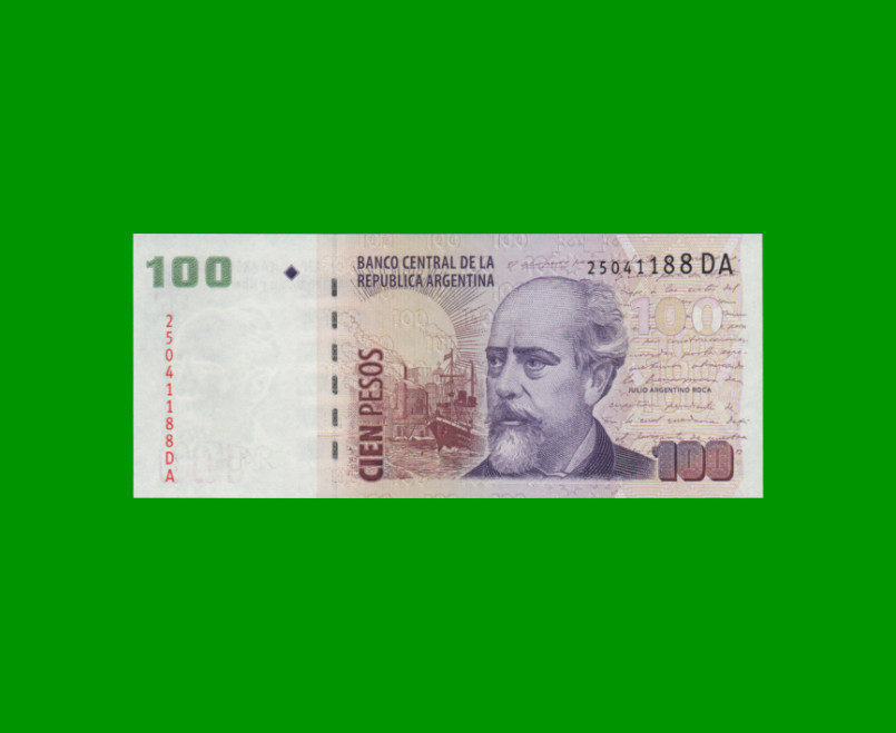 PESOS CONVERTIBLES 2do DISEÑO $100,00, BOT 3761, AÑO 2013, ESTADO EXCELENTE+.-