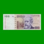 PESOS CONVERTIBLES 2do DISEÑO $100,00, BOT 3764, AÑO 2013, ESTADO SIN CIRCULAR.-