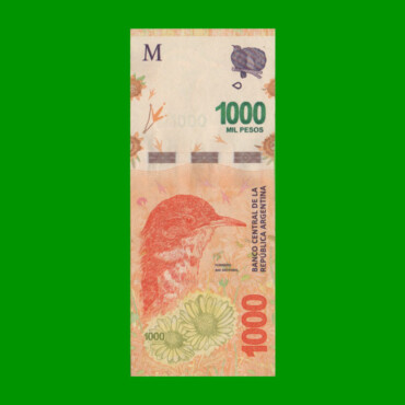 REPOSICION BILLETE CONVERTIBLE TERCER DISEÑO $ 1.000,00, BOT 6012, ESTADO EXCELENTE- .-