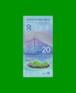 BILLETE DE CHINA POLYMERO 20 YUAN, PICK 919, AÑO 2022, ESTADO SIN CIRCULAR.- - Imagen 2