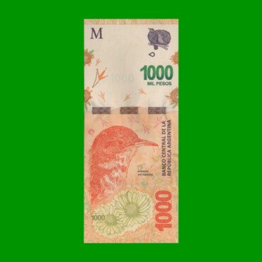 REPOSICION BILLETE PESOS 3ER DISEÑO $1.000,00, BOT NEW, ESTADO SIN CIRCULAR.-