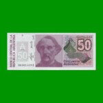 BILLETE DE AUSTRALES, 50 AUSTRALES, BOT 2827, AÑO 1986, ESTADO SIN CIRCULAR.-