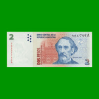 PESOS CONVERTIBLES 2do DISEÑO $2,00, BOT 3202, AÑO 1998, ESTADO EXCELENTE+.-