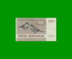 BILLETE DE DINAMARCA 20 KRONER, PICK 49a, ESTADO MUY BUENO+.- - Imagen 2