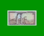 BILLETE DE LIBANO 10 LIVRE, PICK 63f, AÑO 1986, ESTADO SIN CIRCULAR.-