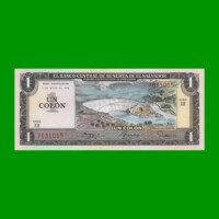 BILLETE DE EL SALVADOR 1 COLON, PICK 125a AÑO 1978, ESTADO SIN CIRCULAR.-