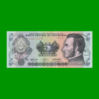 BILLETE DE HONDURAS 5 LEMPIRAS, PICK 85d, AÑO 2004 ESTADO SIN CIRCULAR.-
