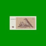 BILLETE DE LITUANIA 10 TALONAS, PICK 40, AÑO 1992 ESTADO SIN CIRCULAR.-