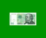 BILLETE DE NORUEGA 50 KRONER, PICK 46d, AÑO 2011 ESTADO SIN CIRCULAR.-