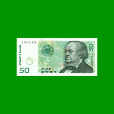 BILLETE DE NORUEGA 50 KRONER, PICK 46d, AÑO 2011 ESTADO SIN CIRCULAR.-