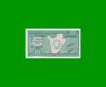BILLETE DE BURUNDI 10 FRANCOS, PICK 33e, AÑO 2007 ESTADO SIN CIRCULAR.-
