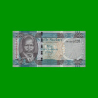 BILLETE DE SUDAN DEL SUR 10 LIBRAS, PICK 7, AÑO 2011 ESTADO SIN CIRCULAR.-