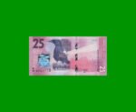 BILLETE DE SEYCHELLES 25 RUPIAS, PICK 48 AÑO 2016 ESTADO SIN CIRCULAR.-
