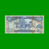 BILLETE DE SOMALILAND 500 SHILLINGS, PICK 6b, AÑO 1996, ESTADO SIN CIRCULAR.-