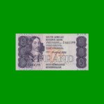 BILLETE DE SUDAFRICA 3 RAND, PICK 119a, ESTADO MUY BUENO+ .-
