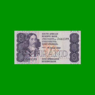 BILLETE DE SUDAFRICA 3 RAND, PICK 119a, ESTADO MUY BUENO+ .-