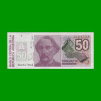BILLETE DE AUSTRALES, 50 AUSTRALES, BOT 2829, AÑO 1986, ESTADO EXCELENTE.-
