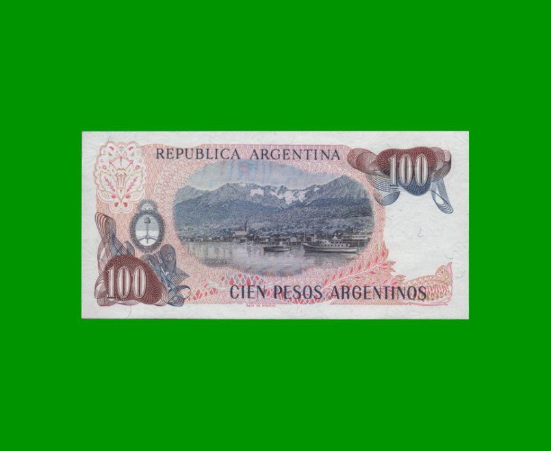 PESOS ARGENTINOS $100,00, BOT 2625, AÑO 1985, ESTADO SIN CIRCULAR.- - Imagen 2