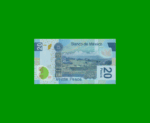 BILLETE DE MEXICO $20,00, POLYMERO, PICK 122b, AÑO 2006, ESTADO SIN CIRCULAR.- - Imagen 2