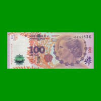 PESOS 3er DISEÑO $100,00, BOT 4313, AÑO 2014, ESTADO EXCELENTE+.-