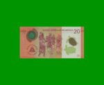 BILLETE DE NICARAGUA 20 CORDOBAS, POLYMERO, PICK 210, ESTADO SIN CIRCULAR.- - Imagen 2