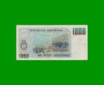 PESOS ARGENTINOS $1.000,00, BOT 2631, AÑO 1984, ESTADO MUY BUENO- .- - Imagen 2