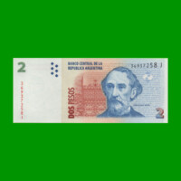 PESOS CONVERTIBLES 2do DISEÑO $2,00, BOT 3234, AÑO 2009, ESTADO SIN CIRCULAR.-