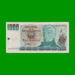 PESOS ARGENTINOS $1.000,00, BOT 2631, AÑO 1984, ESTADO MUY BUENO- .-