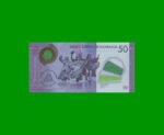 BILLETE DE NICARAGUA 50 CORDOBAS, POLYMERO, PICK 211, ESTADO SIN CIRCULAR.- - Imagen 2