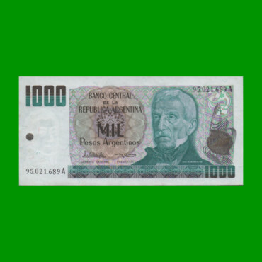 PESOS ARGENTINOS $1.000,00, BOT 2631a, AÑO 1984, ESTADO EXCELENTE+ .-