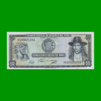 BILLETE DE PERU 50 SOLES, PICK 107, AÑO 1975, ESTADO SIN CIRCULAR.-