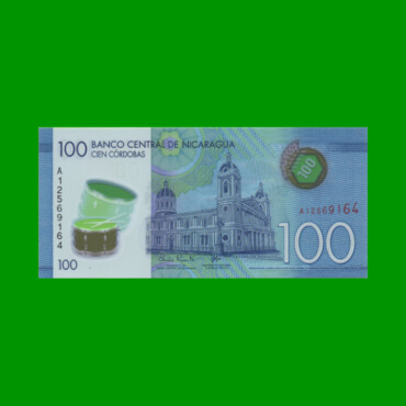 BILLETE DE NICARAGUA 100 CORDOBAS, POLYMERO, PICK 212, ESTADO SIN CIRCULAR.-