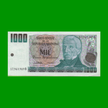 PESOS ARGENTINOS $1.000,00, BOT 2632a, AÑO 1984, ESTADO EXCELENTE+ .-