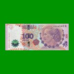 PESOS 3er DISEÑO $100,00, BOT 4317, AÑO 2015, ESTADO EXCELENTE.-