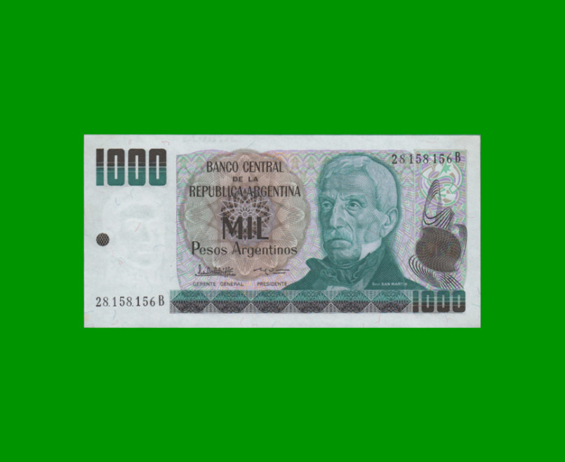 PESOS ARGENTINOS $1.000,00, BOT 2632a, AÑO 1984, ESTADO SIN CIRCULAR.-