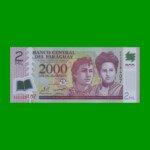 BILLETE DE PARAGUAY 2.000 GUARANIES, POLYMERO, PICK 228b, AÑO 2008, ESTADO SIN CIRCULAR.-