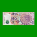 PESOS 3er DISEÑO $100,00, BOT 4319, AÑO 2015, ESTADO SIN CIRCULAR.-