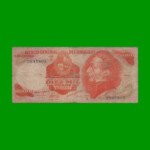 BILLETE DE URUGUAY $10.000, PICK 53a, AÑO 1974, SERIE A, ESTADO BUENO.-