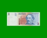 PESOS CONVERTIBLES 2do DISEÑO $2,00, BOT 3240, AÑO 2013, ESTADO SIN CIRCULAR.-
