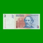 PESOS CONVERTIBLES 2do DISEÑO $2,00, BOT 3240, AÑO 2013, ESTADO SIN CIRCULAR.-