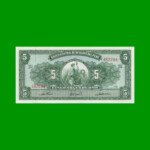 BILLETE DE PERU 5 SOLES, PICK 83a, AÑO 1963, ESTADO SIN CIRCULAR.-