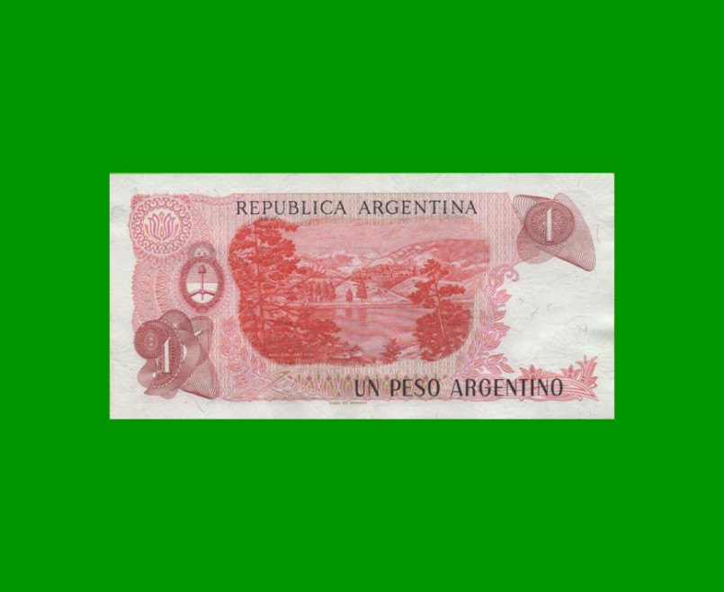 PESOS ARGENTINOS $1,00, BOT 2602, AÑO 1984, ESTADO EXCELENTE.- - Imagen 2