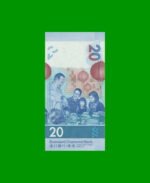 BILLETE DE HONG KONG 20 DOLARES, PICK NEW, AÑO 2018 ESTADO SIN CIRCULAR.- - Imagen 2