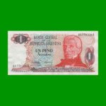 PESOS ARGENTINOS $1,00, BOT 2602, AÑO 1984, ESTADO EXCELENTE.-