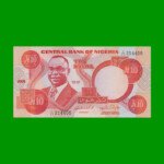 BILLETE DE NIGERIA 10 NAIRA, PICK 25i, AÑO 2005 ESTADO SIN CIRCULAR.-