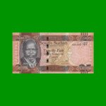 BILLETE DE SUDAN DEL SUR 25 LIBRAS, PICK 8, AÑO 2011 ESTADO SIN CIRCULAR.-