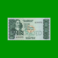 BILLETE DE SUDAFRICA 10 RAND, PICK 120a, ESTADO EXCELENTE.-