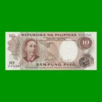 BILLETE DE FILIPINAS 10 PISO, PICK 144b, ESTADO SIN CIRCULAR.-